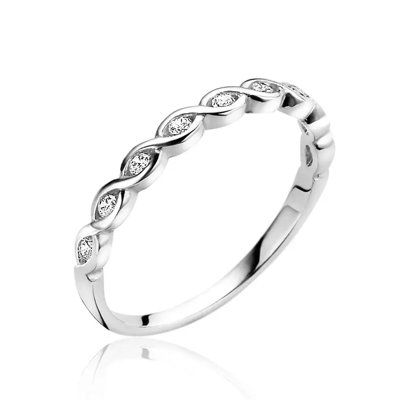 ZINZI Zilveren Ring ZIR1595