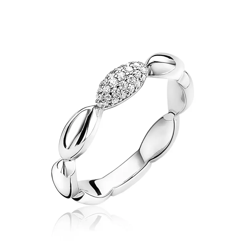 ZINZI Zilveren Ring ZIR1675