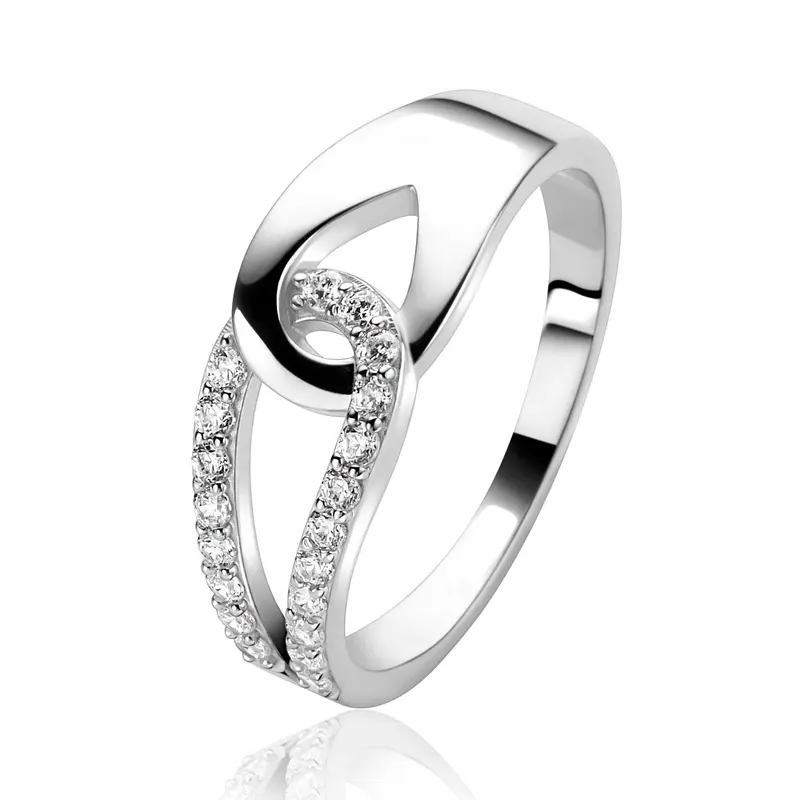 ZINZI Zilveren Ring ZIR2768