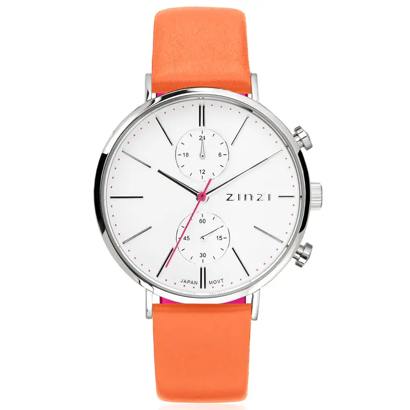 Zinzi Zilverkleurig Horloge Staal Ziw706 O