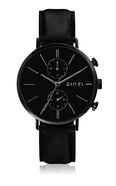 Zinzi Zwart Horloge Staal Ziw750